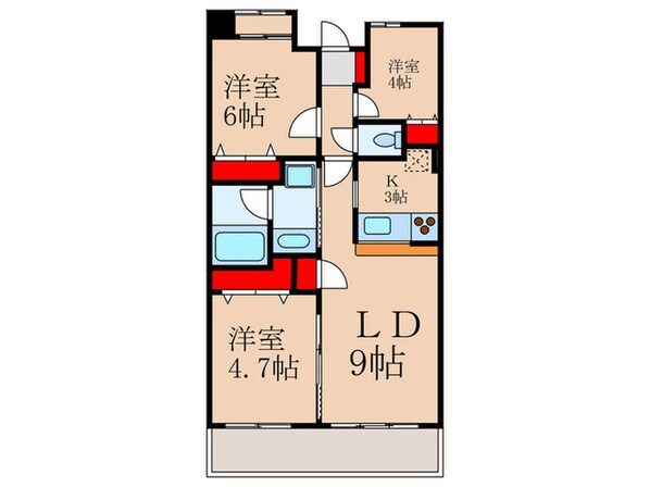 パークビューステージ東陽町の物件間取画像